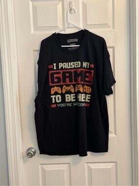 Bustedtees Video Game Controller Video Game Lover Big & Tall T-Shirt